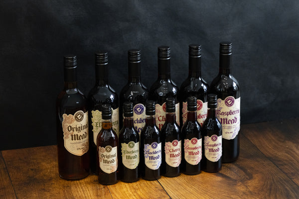 Cornish Mead Wine (variety of sizes & flavours)