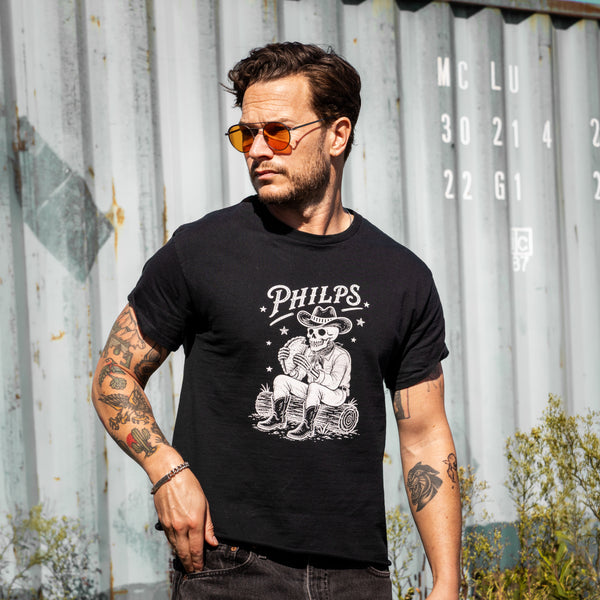 Philps Skeleton Cowboy T-Shirt