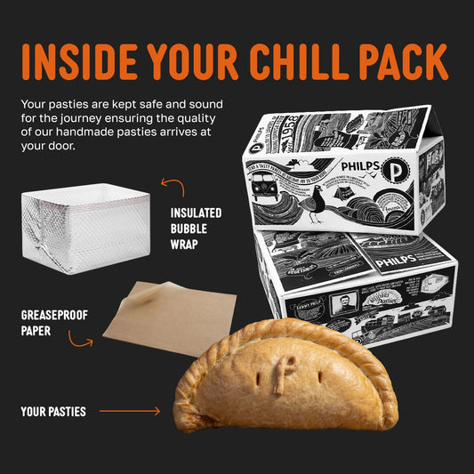 Standard Pasties x6