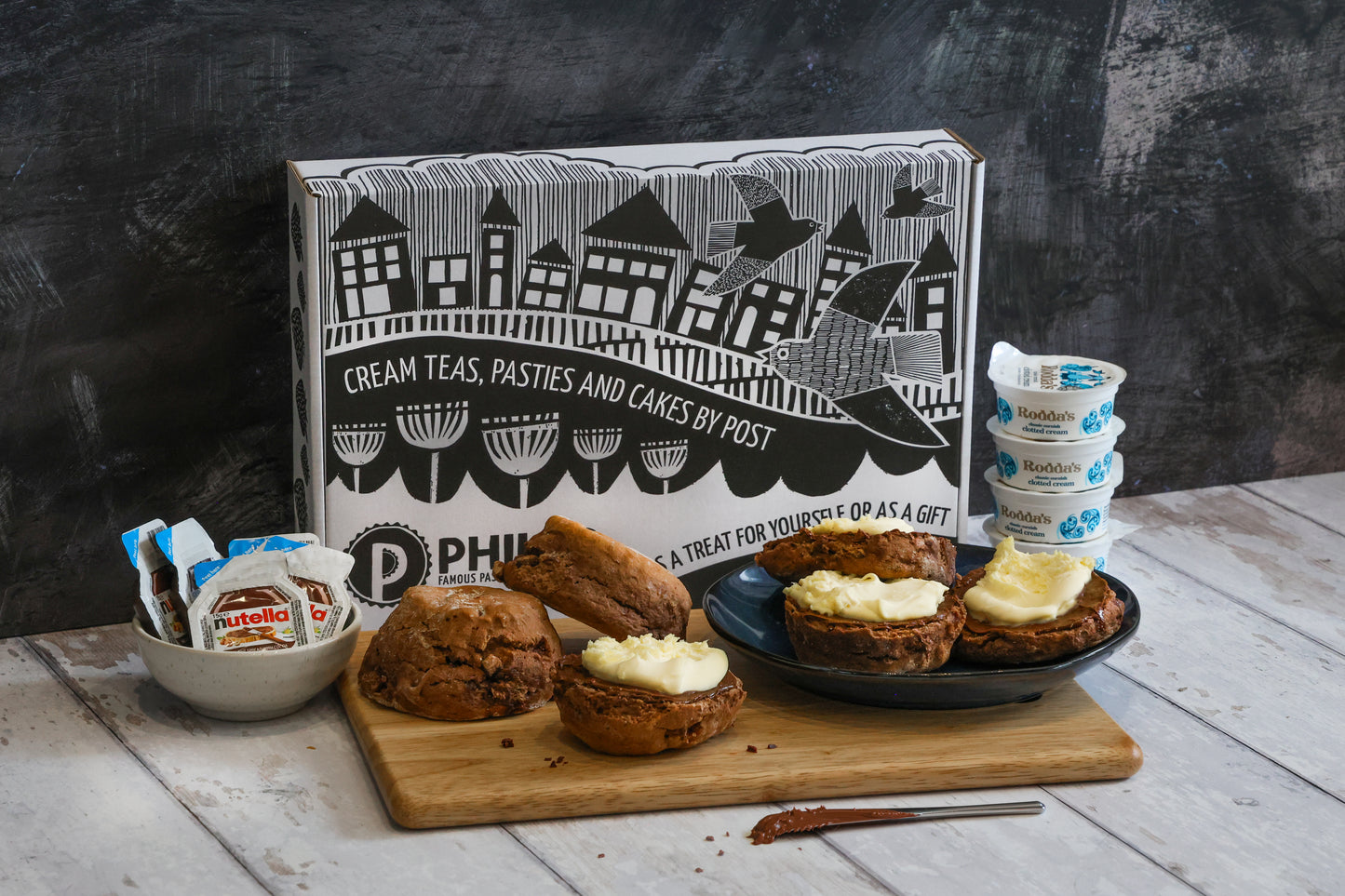 The Chocolate Cream Tea Hamper