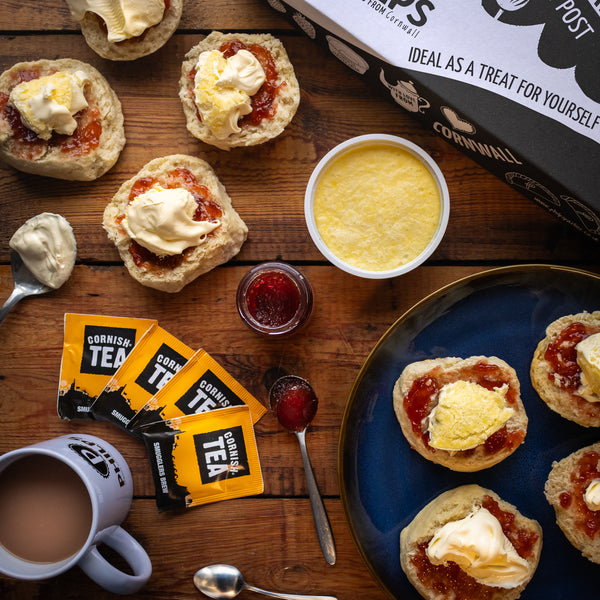 Cornish Cream Tea for 4
