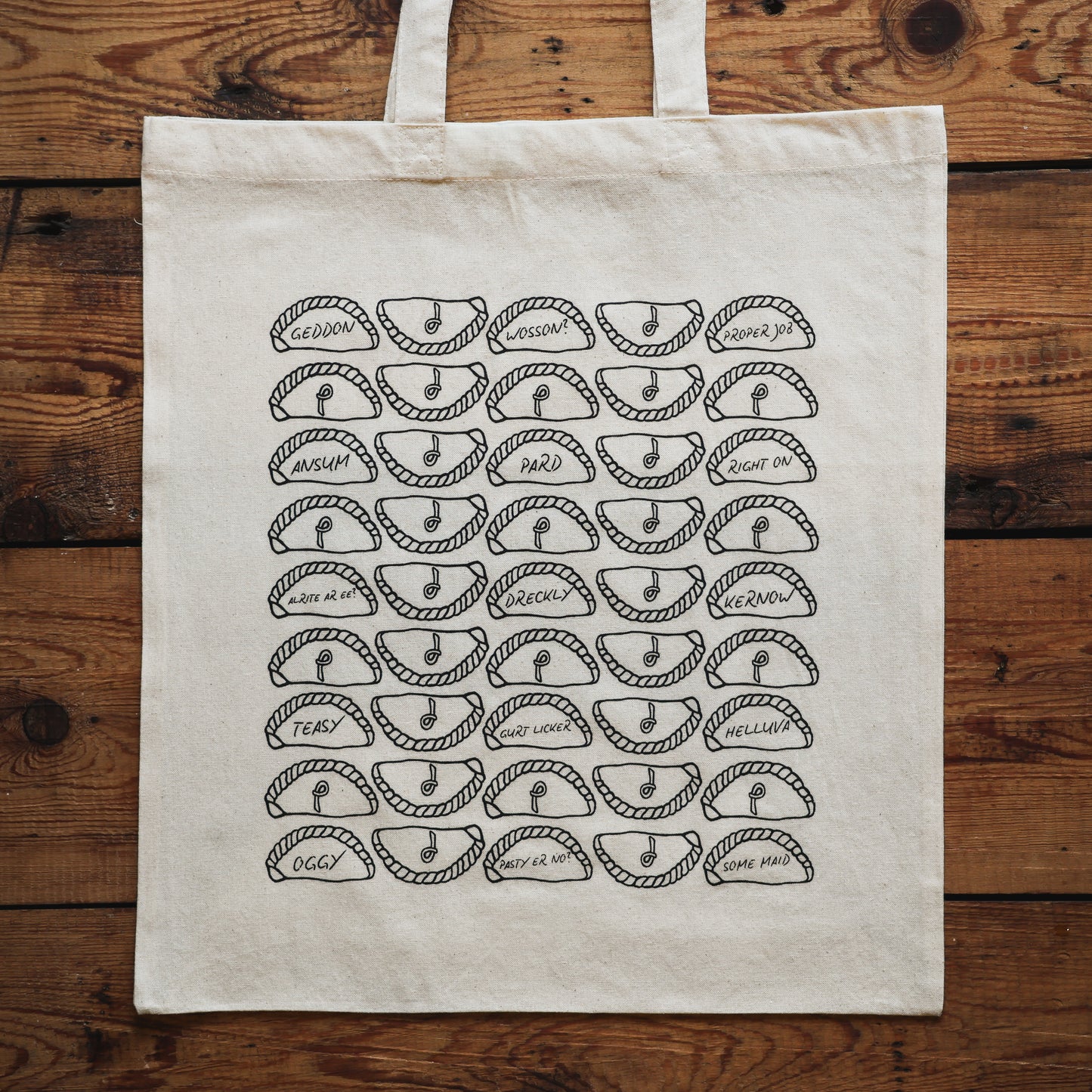Cornish Crimps Tote Bag