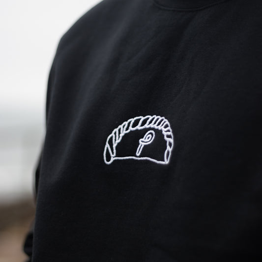 Cornish Pasty Black Sweatshirt