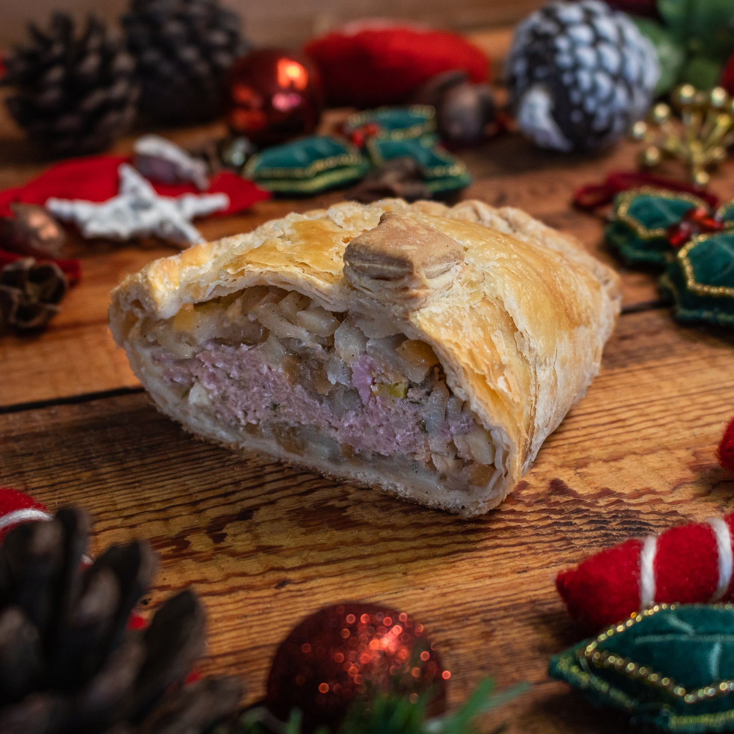 Standard pasties x3 Christmas flavours