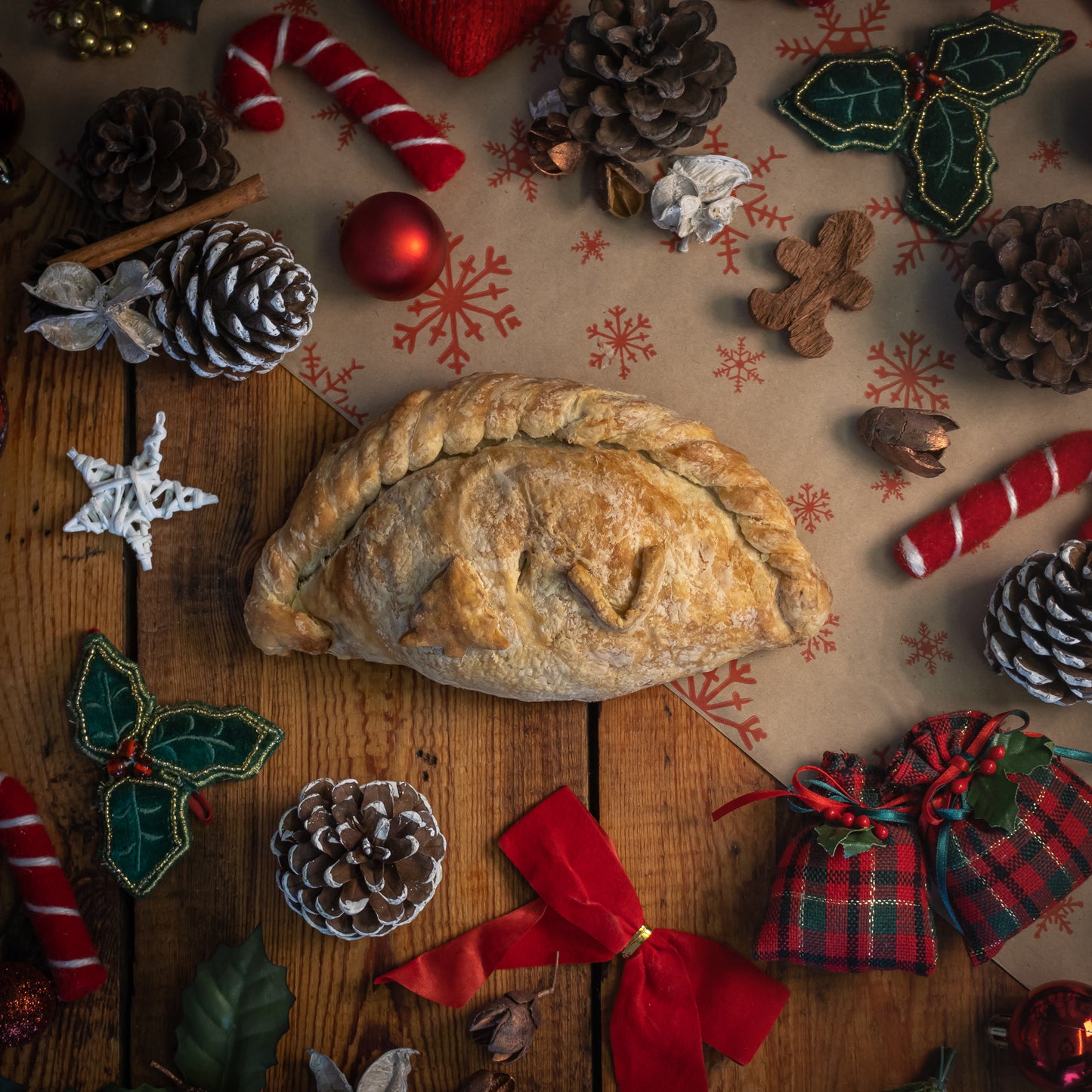 Standard pasties x3 Christmas flavours